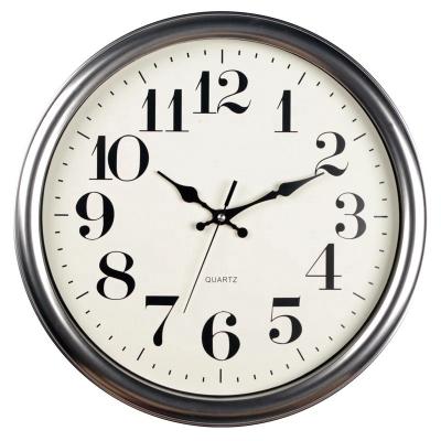 China LUMINOVA OEM15 inch wall clock home decoration wall clock designed by Amazon best-selling modern clocks for sale