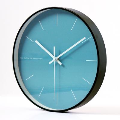 China Antique Custom Made Indoor Mute Quartz Home Decoration Style Metal Elegant Elegant Wall Clock for sale