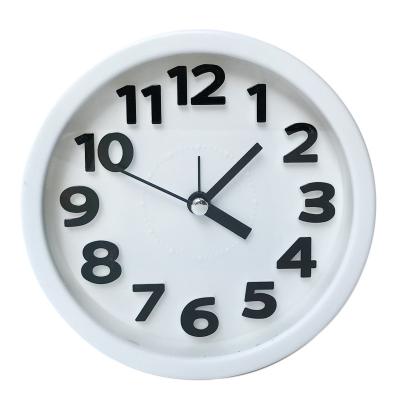 China Bed antique cute mute head cartoon style personality creative desk table clock for sale