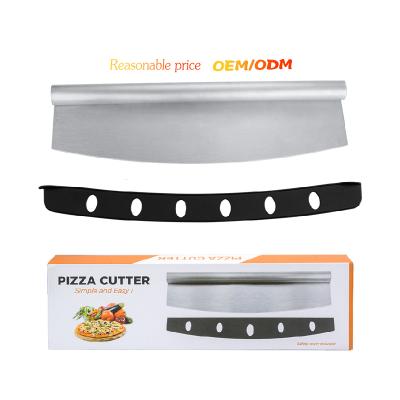 China Low MOQ Wholesale high quality multifunctional household stainless steel pizza cutter from viable factory for sale