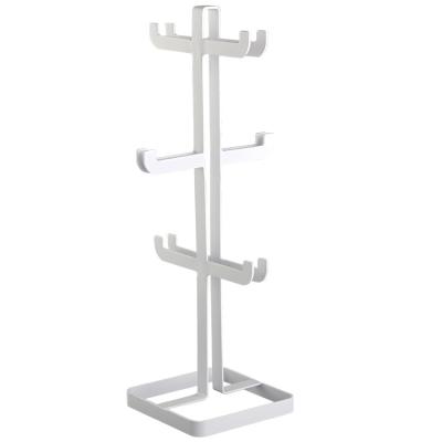 China Viable Metal Storage Rack Wine Goblet Cup Hanger Cup Hanger Wine Goblet Hanger On Table for sale