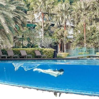 China High Design Swimming Pool Acrylic Boundary Free Shipping Outdoor Transparent Acrylic Partition Manufacturer Supplied By Manufacturer for sale