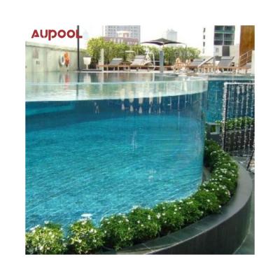 China Easy Install Sublue Dive Pools Swimming Outdoor Swimming Diving Above Ground Pool With 100% Pure Lucite Acrylic for sale