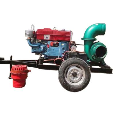 China Buildings 200 commercial caliber diesel pump has fast drainage and high efficiency for sale