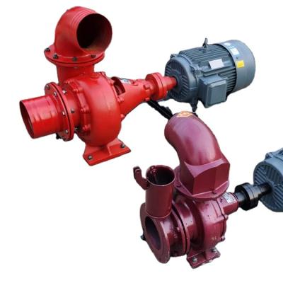 China Commercial Buildings Motor Diesel Dual Function Water Pump, Four Wheel Drive 6 Inch 8 Inch Water Pump Irrigation Pump for sale