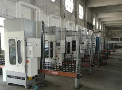 China Automatic Shower Safety Glass Sandblasting Machine for Toughened Glass Manufacturing for sale