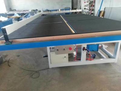 China Low-E Glass Easy Operation Manual Air Flotation Glass Cutting Machine for Mosaic Glass Semi-Automatic Cut Table for sale