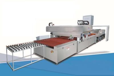 China Glass Double Edging Machine 4000 Kg Horizontal Four Side Glass Edge Polishing Machine for sale