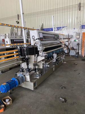 China PLC gecontroleerde 9 motoren handmatige glazen schroefmachine voor aanpassing Te koop