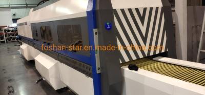 China Horizontale glaswasmachine Type Kleine glazen verhittingsoond voor binnen uw behoeften Te koop