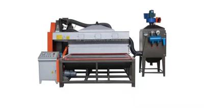 China Fully Automatic Horizontal Sandblasting Machine with No Grinding Head that is Perfect for sale