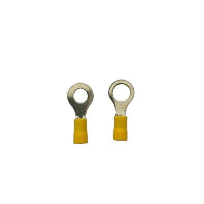 China High Quality Copper Or Brass O Type RV Insulated Cold Ring Terminals for sale