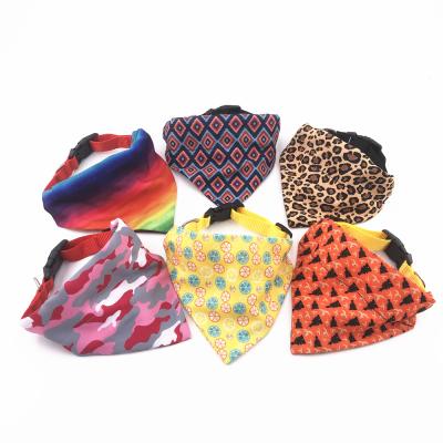 China Personalized Dog Bandana Collar Custom Multicolor Pet Accessories Webbing Collar From China Manufacturers for sale