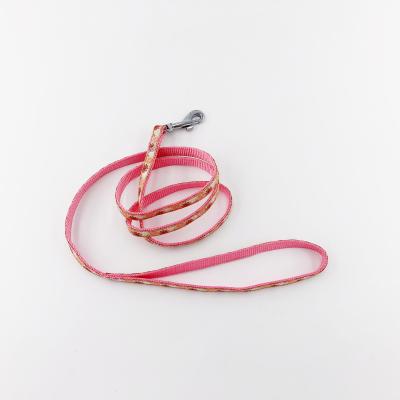 China Pet Accessories Designer Custom Made Polyester Personalized Webbing Dog Leashes For High Quality for sale