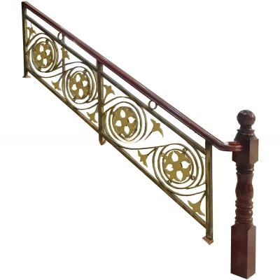 China Painted Staircase Stainless Steel Handrail Outdoor Railing And Balustrade ODM for sale