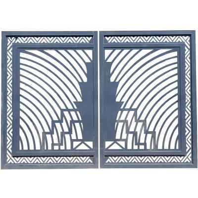 China Puerta de pared de patio de estilo australiano con diseño abierto deslizante y aceptación de tamaño personalizable en venta