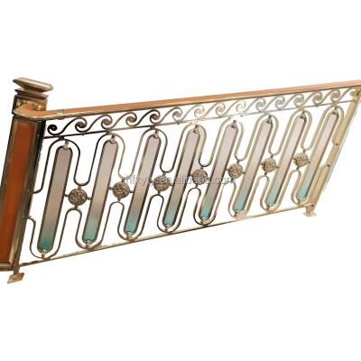 China Cable Wrought Iron Hand Railing Exterior Safety Handrails For Outdoor Steps for sale