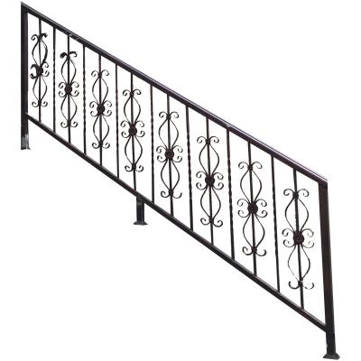 China Outdoor Aluminium Basement Steps Railing Handrails Banister For Porch for sale