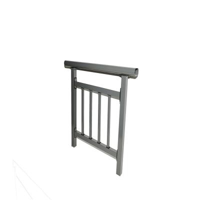 China Seamlessly Deck Wrought Iron Railings Outdoor Fence For Parks for sale