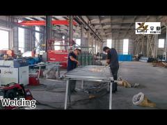 commercial forged wrought iron gate for backyard q235 steel customized
