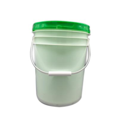 China Food Grade 5gallon Plastic Bucket Anti-theft Lock Lid for sale