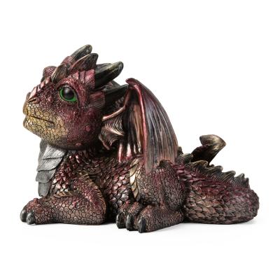 China Wholesale Custom Resin Cute Baby Movie Character Statue China Toothless Dragon for sale