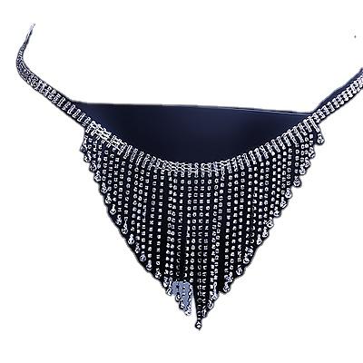 China Wholesale Bra Chain Final Chain Bikini Bra Endless Rhinestone Tassel Temptation Style Ins. Fantastic Sparkle Flirt Set for sale