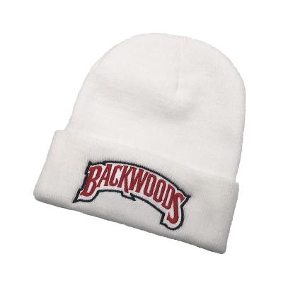 China Wholesale Custom Beanie Cap Hat COMMON Backwoods Winter Knitted Beanie Hat for sale