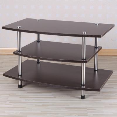 China Easy Assemble New Style TV Stand Tables Three Layer Racks With Storage Organizers for sale