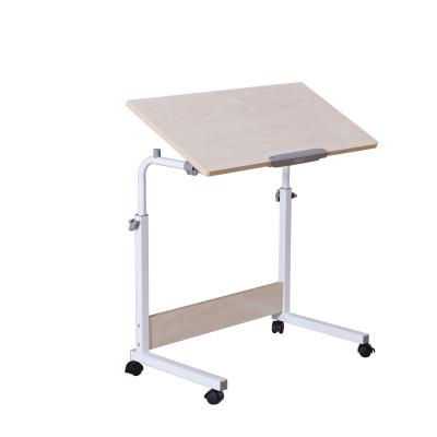 China Easy Assemble Cheap Sales Adjustable Laptop Table Sofa Bed Side Tables Sit Stand Workstation for sale