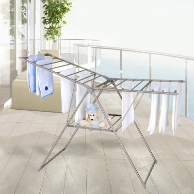 China Easy Assemble Hot Sales Vogue Drying Rack with Airer and Mannequin and Cloth Clothes Dryer Rack for sale