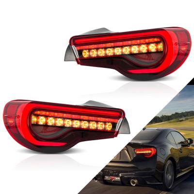 China Turn Signal/Brake/Running/Reverse Vland Led Tail Lamp For Toyota 2012-2020 Scion 86 FR-S Sequential Tail Light Fit For 2013-2016 Subaru BRZ Taillights for sale