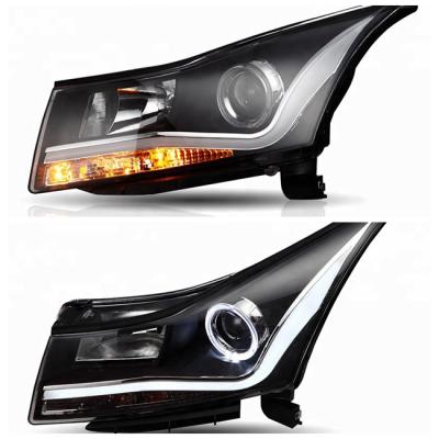 China PP+ABS VLAND manufacturer for Cruze headlight for 2010-2014 for Chevrolet cruze CRUZE LED head lamp wholesale price for sale