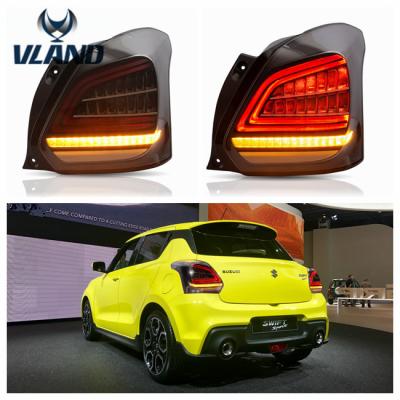 China PP+ABS VLAND Factory For Car Assembly For Rapid LED Tail Light For Rapid Full LED 2017-UP With Moving Turn Signal Rear Lamp forSuzuki for sale