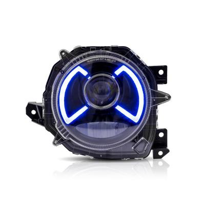 China PP+ABS VLAND Manufacturer For Jimny Car Headlight With Welcome Light With Blue LED Head Lamp 2018 For Jimny for sale