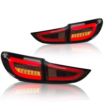 China PP+ABS LED Tail Light Assembly For ATENZA 2014-2018 Rear Red Or Smoke Color Rear Lamp For Mazda 6 Atenza for sale