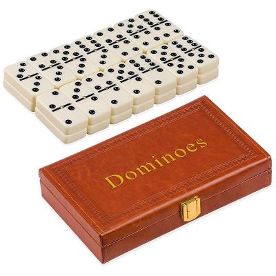 China Wholesale cheap promotion custom color ivory domino in pvc box for sale for sale