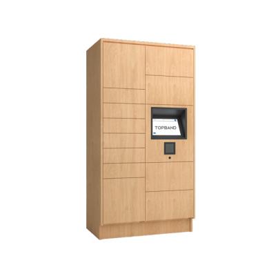 China Utilities Barcode System Metal Smart Electronic Parcel Locker For Office Building for sale