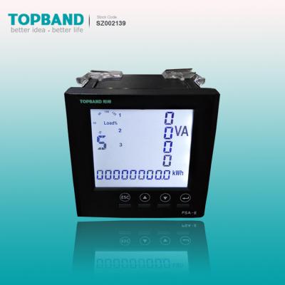 China 90 x 90 mm LCD Display Multi-Function Electric Meter Slot Smart Electric Power Meter SCR80 for sale