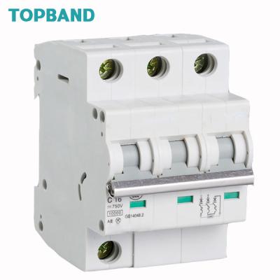 China Solar PV System/PV System Overload Protection Circuit Breaker Switch 1~4 Professional Solar MCB/Communication PV Pole for sale