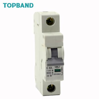 China Solar PV System Miniature Circuit Breaker / Communication System MCB 1~4P for sale