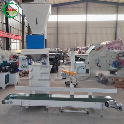 China Biomassa Pellet Packing Machine Hoog vermogen 60Hz 2.2KW PLC-besturingssysteem Te koop