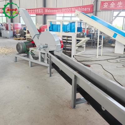 China 37kw Self-feeding Wood Chipping Machine With Capacity 3-5t/h for sale