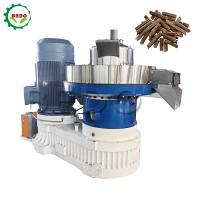 China 1500-2000kg/h Centralized Lubrication Wood Pellet Machine With 3kw Truncator Power for sale