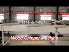 8500Kg Diesel Powered Wood Chip Shredder Machine Customizable