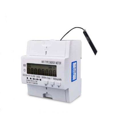 China Two-way intelligent electric power meter rs485 80A/110-240V Single phase MI energy meter DDS238-4W for sale