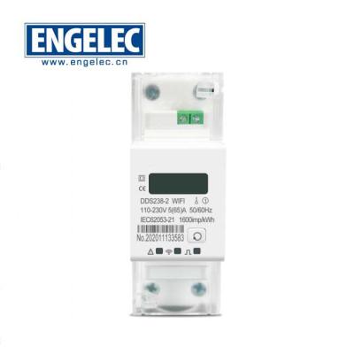 China Smart Wifi Energy Meter DDS238-2 W Single Phase Din Rail Current-Voltage Display Smart Wifi DDS238-2 W for sale