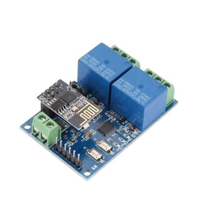 China Epoxy free iOS&Android system compatible APP source code 5V-24v 2 channel Bluetooth relay switch module for sale