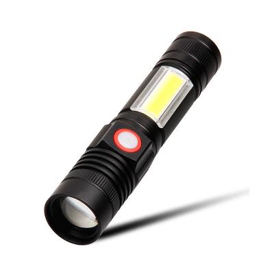 China Rechargeable Emergency Multi Function Powerful Flashlight Military Flashlight for sale