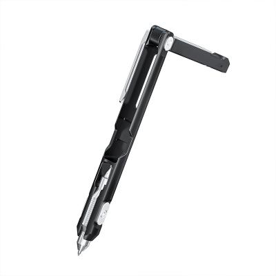 China Multiple Outdoor Multi Function Pen Flashlight Pen Flashlight Pen Tip Replaceable Pocket Flashlight for sale